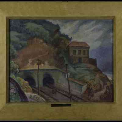 Fastovsky, Isaac (1889-1980) "Tunnel by the Hudson"