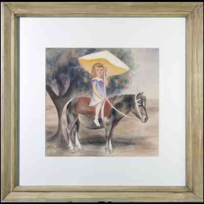 Meloy, Henry J. (1902-1951) "Girl and Pony"