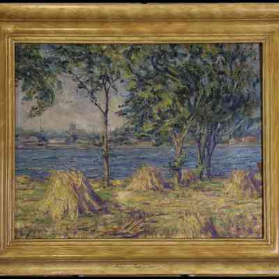 Abernathy, Inez (1873-1956) "Blue and Gold"