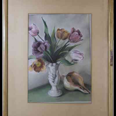 Bowler, Harold T. (1903-1965) "Victorian Still Life"