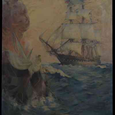 Rodvogin, Harris (1897-1998) "The Constitution & The Guerrere"