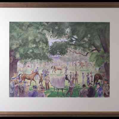 Dowling, William (1907-1980) "In the Paddock"