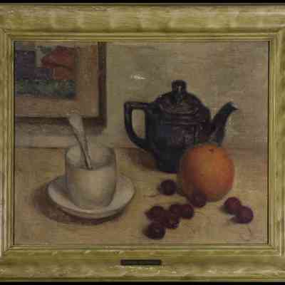Adler, Joseph Louis (1895-1975) "Still Life in Red and Blue"