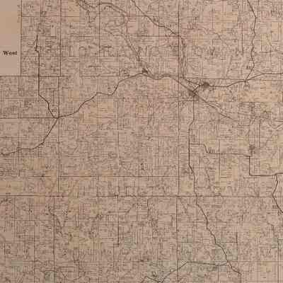 Section of 1906 Bollinger County Plat Map