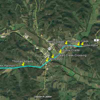 Benge Route Through Marble Hill