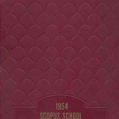 Scopus Yearbook 1954