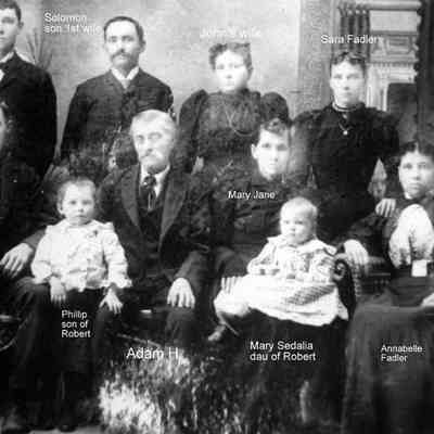 Adam Henry Fadler Jr. Family