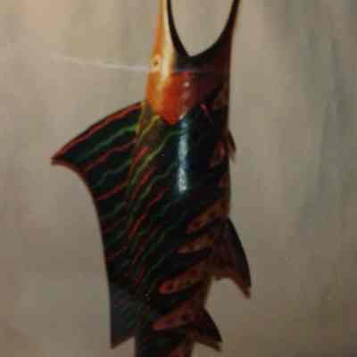 Marlin Fish Vase