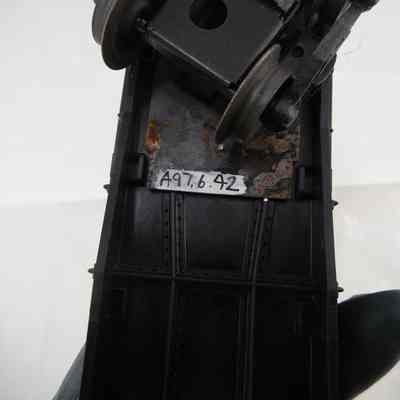6424 Flat Car with Vehicle Supports with Automobile