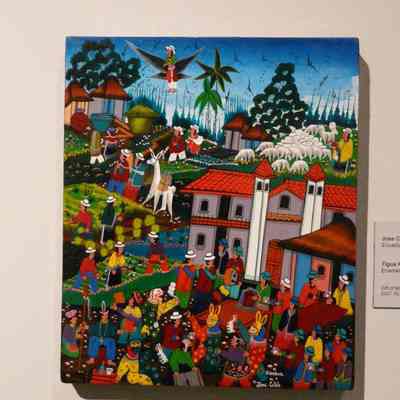 Tigua: Village Scene