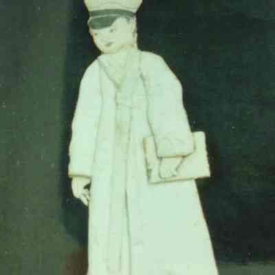 Korean School Boy Doll