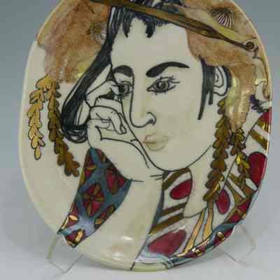Figural Plate