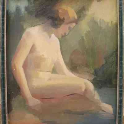 Seated Nude - France