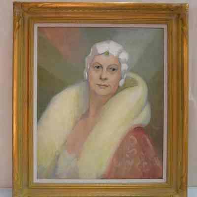 Self-Portrait: Silver Wig