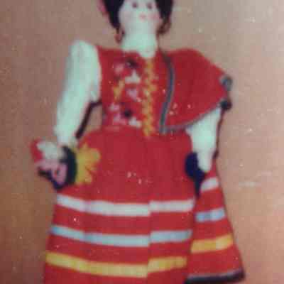 Greek Woman in Traditional Dress
