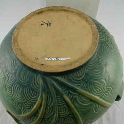 Bowl-Roseville Pottery