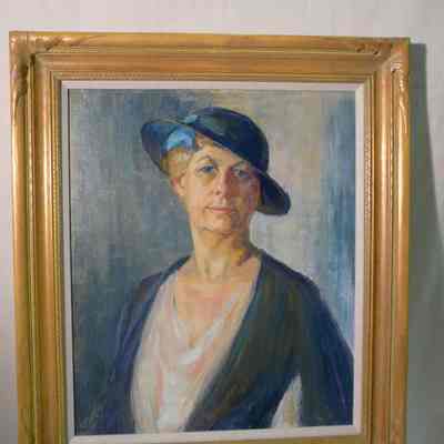 Self Portrait: Slanted Hat