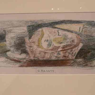 Nature morte III (verre et fruits)