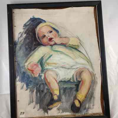 Baby with Finger in Mouth