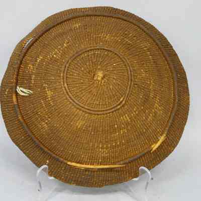 Klamath/Modoc Food Serving Tray Basket