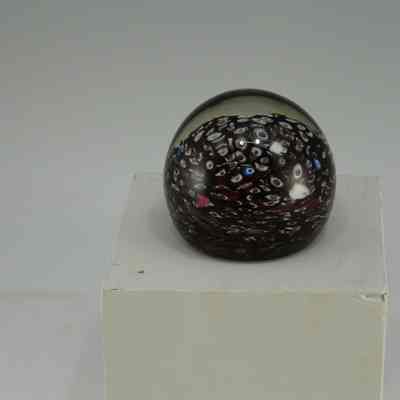 Brown with White/ Blue Bits