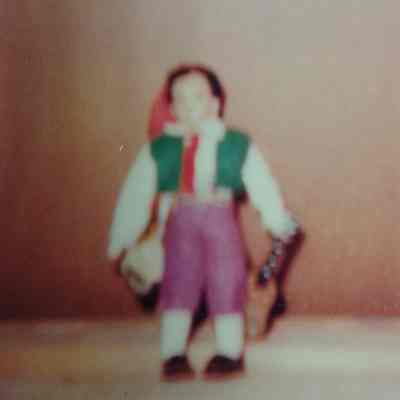Italian Male Musician in Costume
