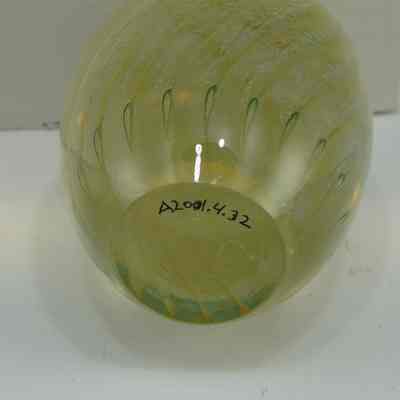 Yellow Iridescent Egg