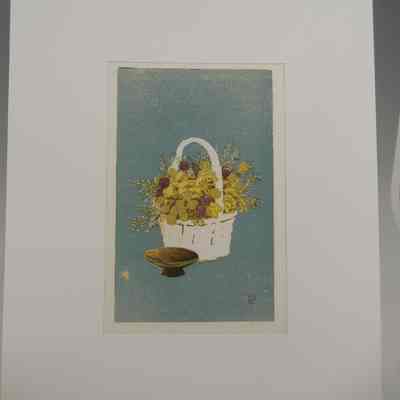 Basket and Dried Flowers
