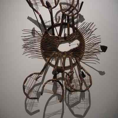 Copper Sculpture (Tennis and Golf subject)