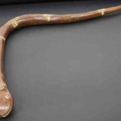 Club in shape of a snake