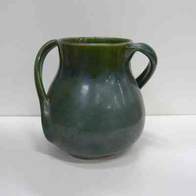 Vase with Swirl Handles