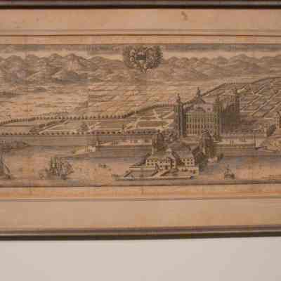 Arx Skogkloster Illustriss (Skogkloster Castle) from Suecia Antiqua et Hodierna