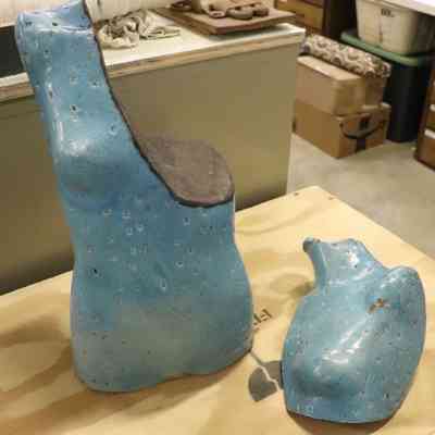 Fragmented Female figure