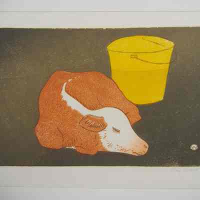 Calf and Bucket