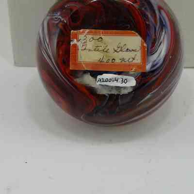Red/ White/ Orange Swirl