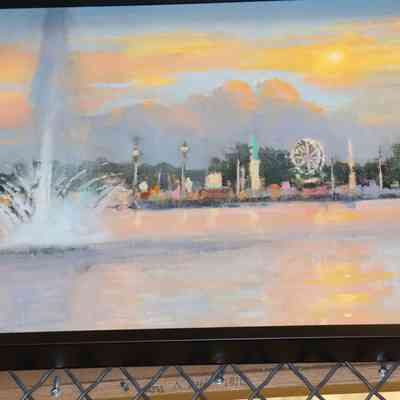 Sunset at the Fair
