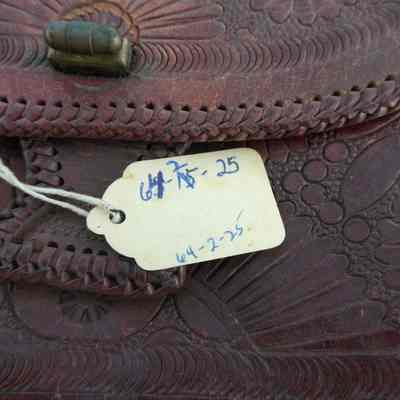 Red Leather Pocketbook