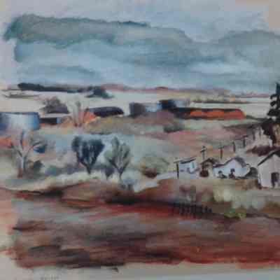 Sketch from Across the River