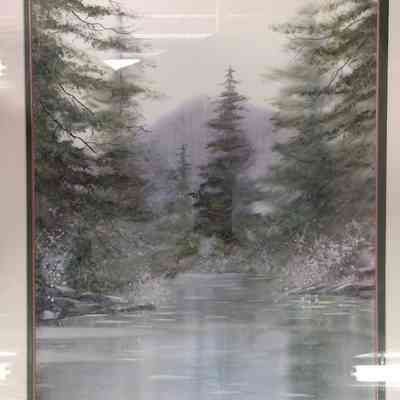 Mountain with Spruce