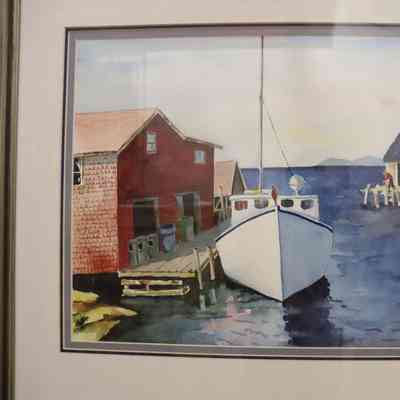 Sailboat at Dock