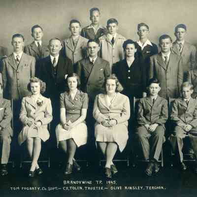 1945 Brandywine Township, school