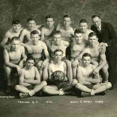 1932 Fairland High School, basketball team
