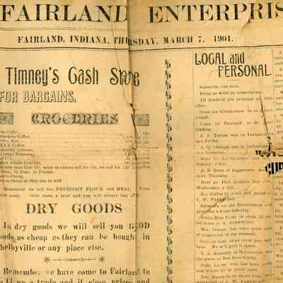 Fairland Enterprise, 7 Mar 1901