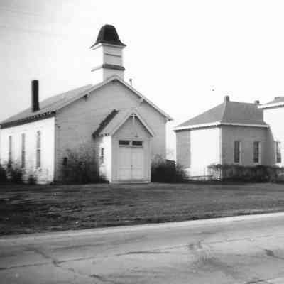 Pleasant View Church and School, N Michigan Rd