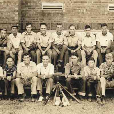 1939-1940 Fairland High School, softball