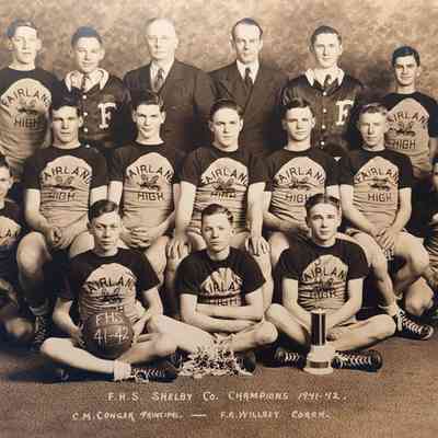 1942 Fairland High School, basketball, Shelby County Champions