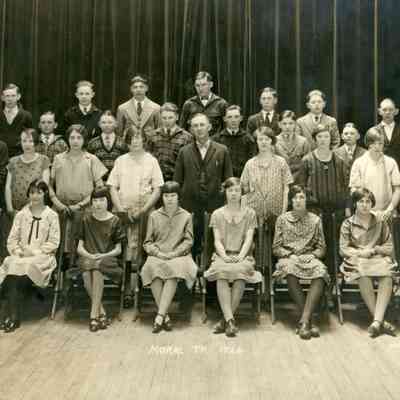 1926 Moral Township, school