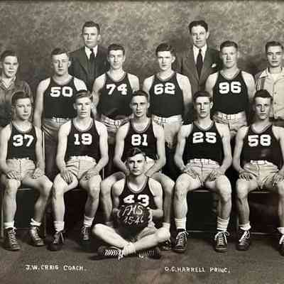 1946 Fairland High School, basketball