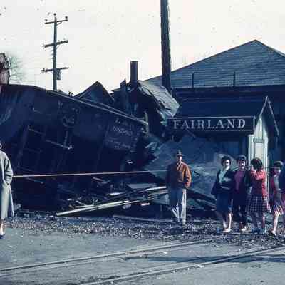 Train Wreck, Fairland, 5 Nov 1961