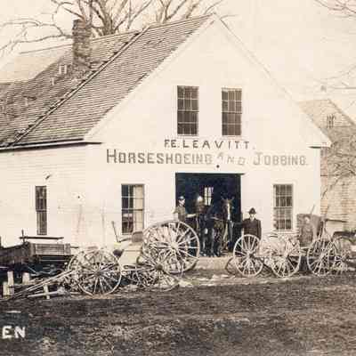 F. E. Leavitt Horseshoeing and Jobbing